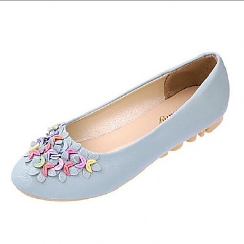 Women's Shoes Patent Leather Flat Heel Round Toe Flats Casual More Colors available